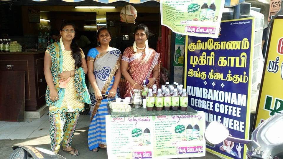 Street-Side Sales Stall