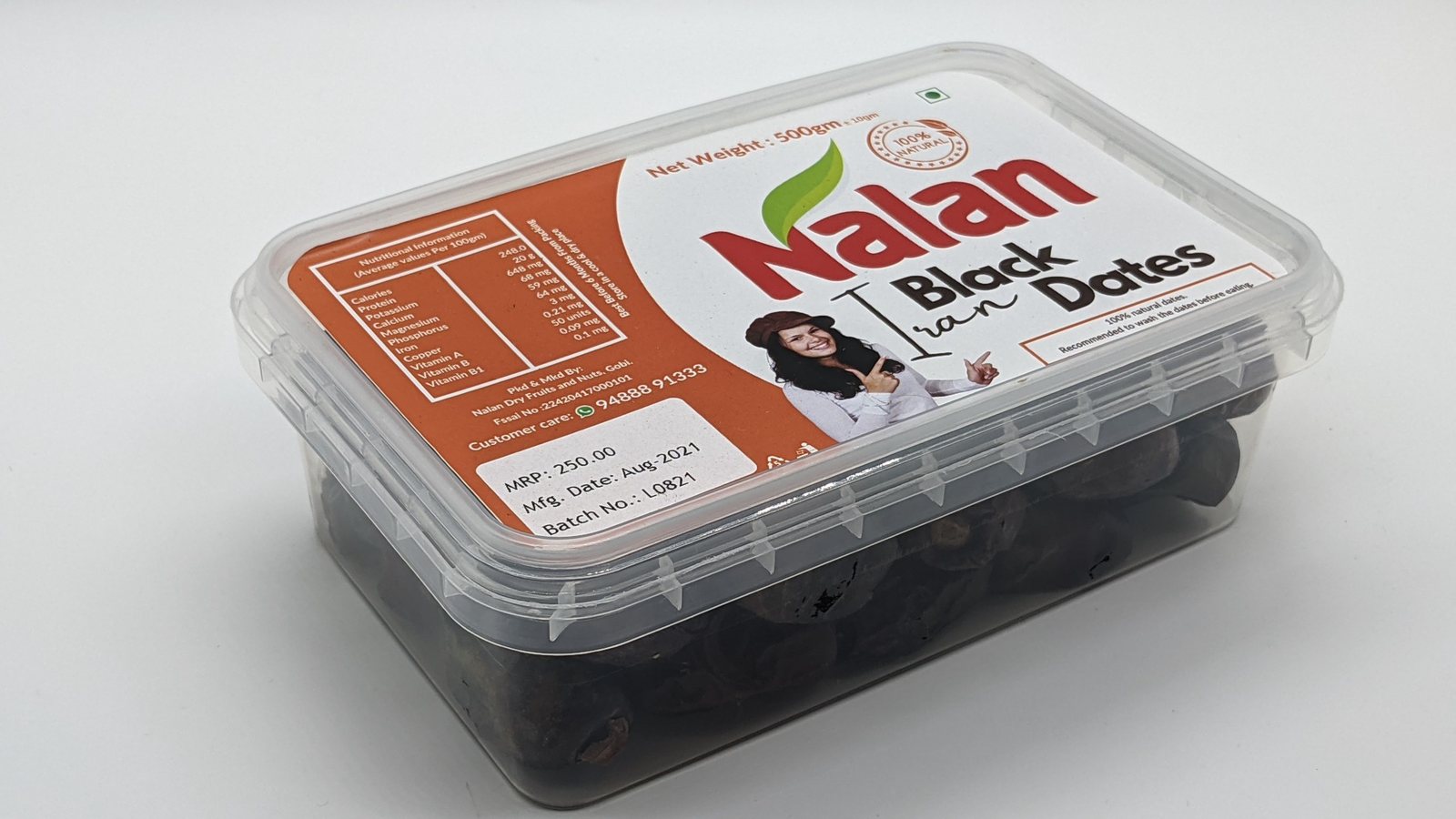 Nalan Black Dates Pack